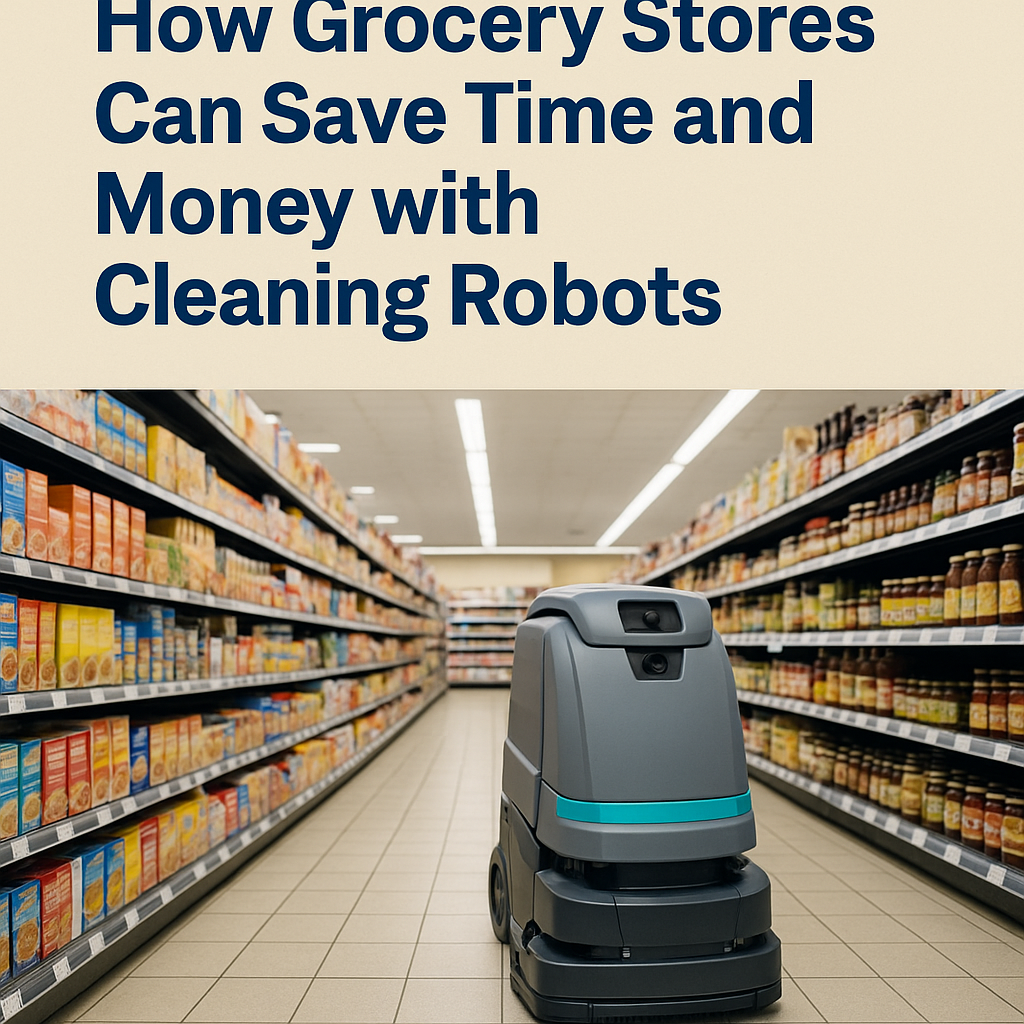 Cleaning Robots Are Perfect for Grocery Stores