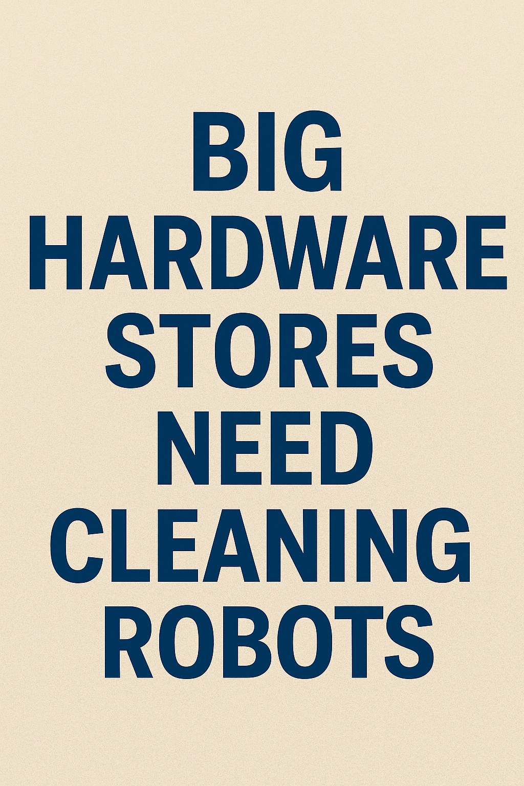 Cleaning Robots